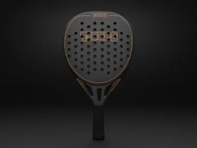 Paddle racket 3D model