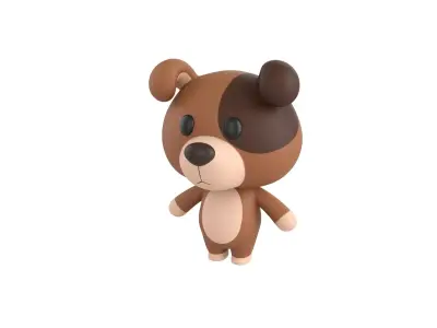 Character057 Dog 3D model
