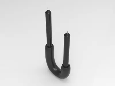 Loj Candle Holder Low-poly 3D model
