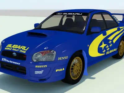 Subaru Impreza Rally  3D model