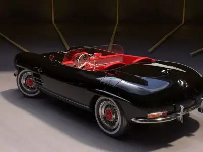 Mercedes Benz 300 SL  3D model