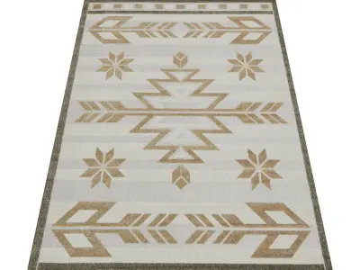 Rug Set 1865 3D model