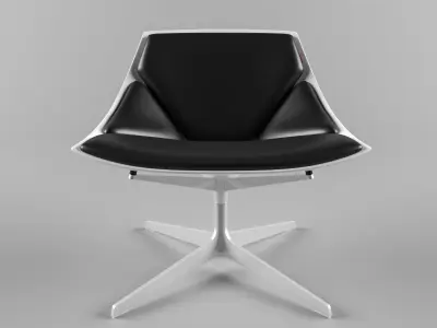 Fritz Hansen Space Chair 3D model
