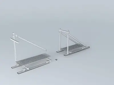 Klondike Sled Free 3D model