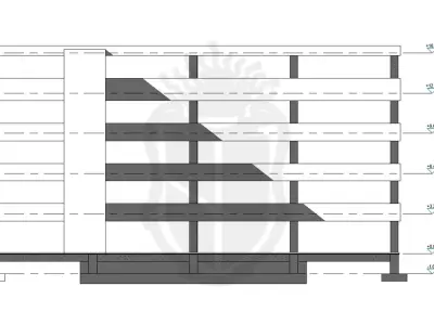Revit Structural Model 3D model