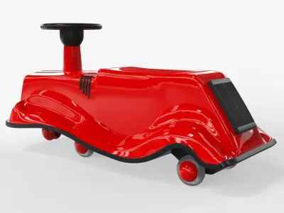 Plastic Car for Babies 3D model