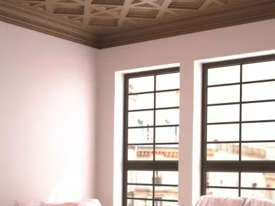 Classical Ceiling Design Pl-cmc10 from the Decoright Collection 3D model