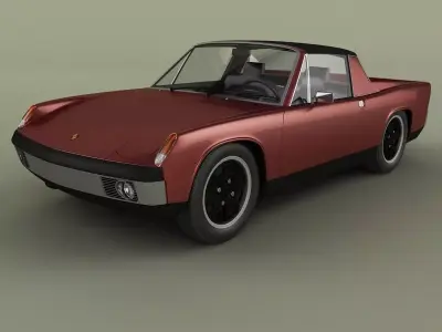 Porsche 914 Pickup 3D model