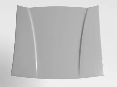 86 ZN6 Roof Exterior Surface - 3D Laser-Scanned 3D model