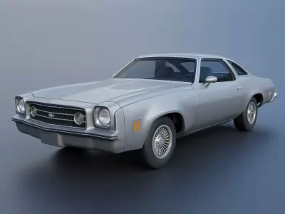 Chevrolet Chevelle Laguna 1973 3D print model