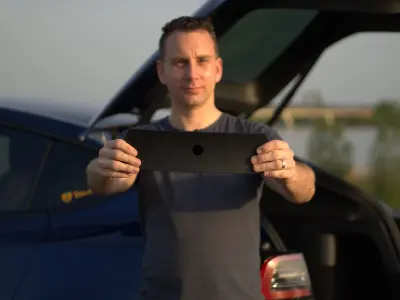 Tesla Model Y Rear Tow Hook Cover - EU Version 2020-2023 3D print model