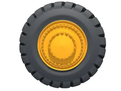 Off Road Wheel 3D model