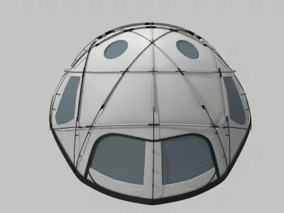 Camping Tent 3D model