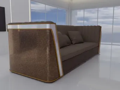 Royal Comfort Haven Sofa 3D model