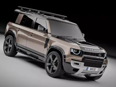 Land Rover Defender 110 2021 3D model