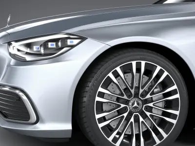 Mercedes-Benz S-Class 2021 3D model
