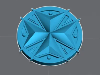 TwistedTemplar Logo  Free 3D model