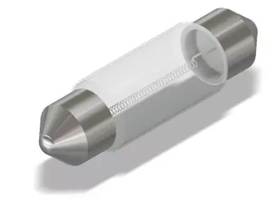 Light bulb C5W 24V - SV8-5 3D model