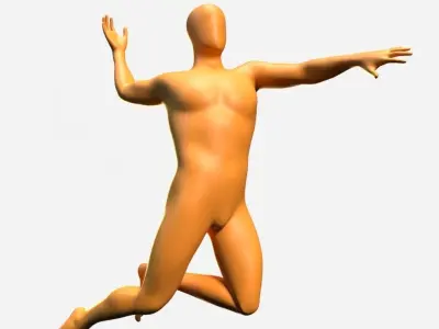 Mannequin Basketball 3D model