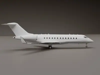 Bombardier Global 5500 3D model