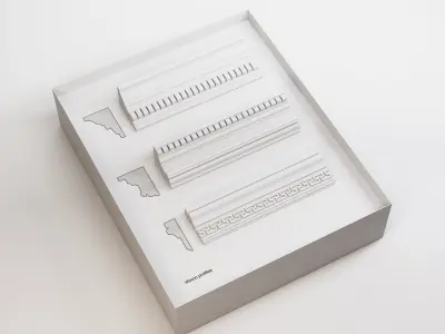 Historical Elements - Stucco Profiles 3D model