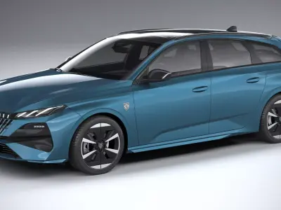 Peugeot 308 SW 2026 3D model