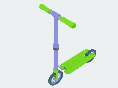 Scooter 3D model by nina-amosova1