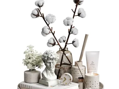 Decorative set 68 3D model