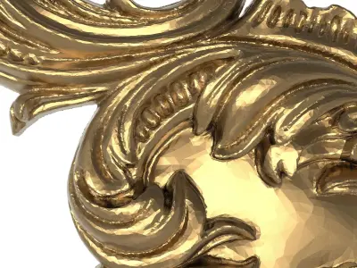  decorative pattern ready for 3D printing 3D model