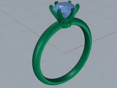 Tiffany  Co  Ring 3D print model