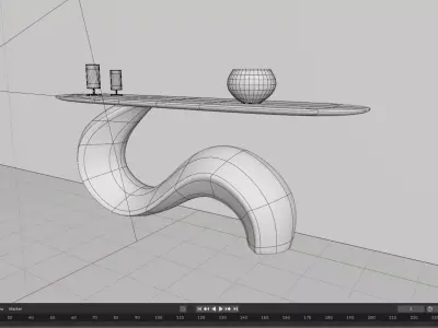 Wave Table 3D model