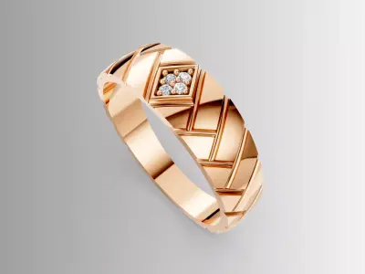Ring005 3D print model