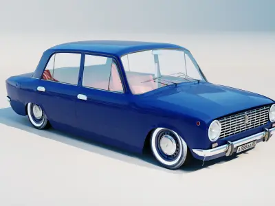 Lada 2101 3D model