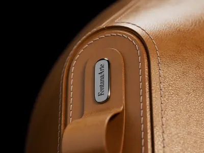 Luxury Floor Lamp - Odeon by FontanaArte 3D model