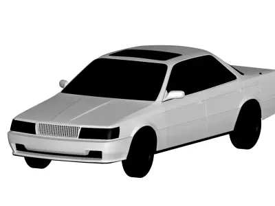 Lexus ES 1990 3D model