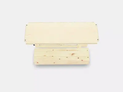 IVAR folding table Low-poly 3D model