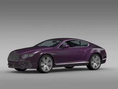 Bentley Continental GT 2017 3D model