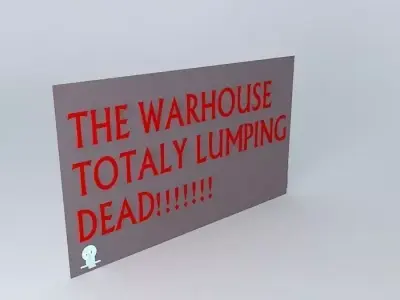THE WARHOUSE IS TOTALLY LUMPING DEAD Free 3D model