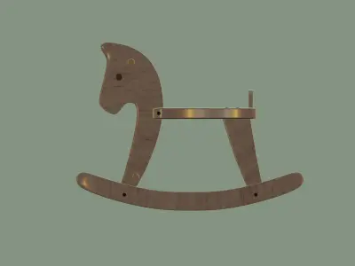 Rocking Horse 3D model