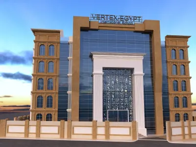 0208 - School Architecture Project - 2D Drawings - 3D Files 3D model