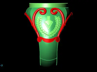 Freemason Ring 3D print model