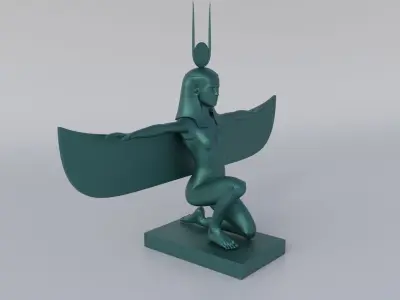 Ancient Egypt sculptures pack 3D Model Collection