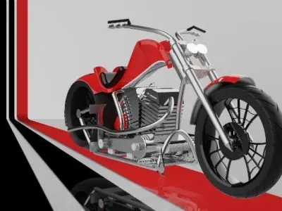 AMERICAN CHOPPER 3D model