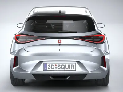 Generic Hatchback v2 2022 3D model