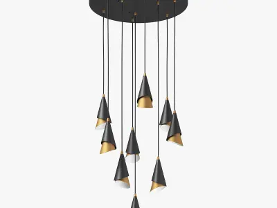 757090 Cone Lightstar Pendant Lamp 3D model