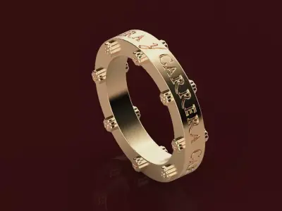 Carrera Ring 3D print model