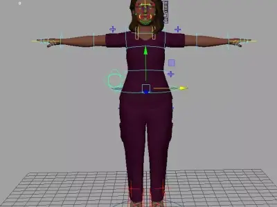 Doctor Or Nurse Girl 3D model