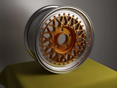 BBS RS Wheel 3D model