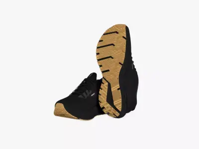 Brooks Revel 7 Women s Running Shoe Low-poly 3D model
