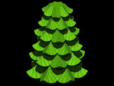 Christmas Tree for 3D print 3D print model
